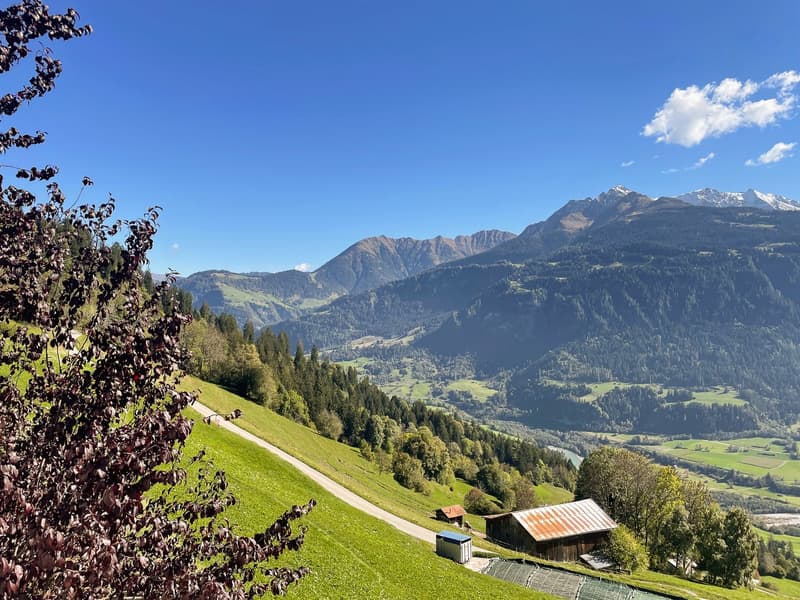 Incantevole casa semidetachata 4.5 locali con panorama montano a Falera (31)