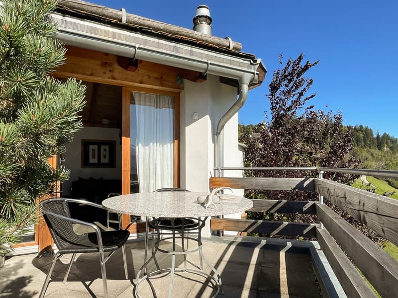 Incantevole casa semidetachata 4.5 locali con panorama montano a Falera (20)