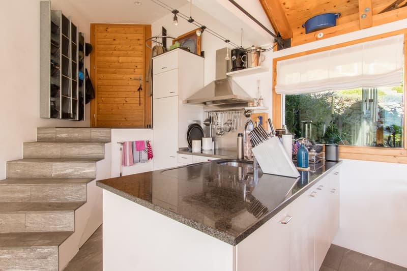 Incantevole casa semidetachata 4.5 locali con panorama montano a Falera (7)