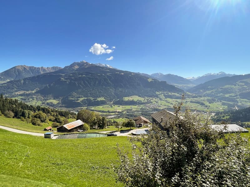 Incantevole casa semidetachata 4.5 locali con panorama montano a Falera (22)