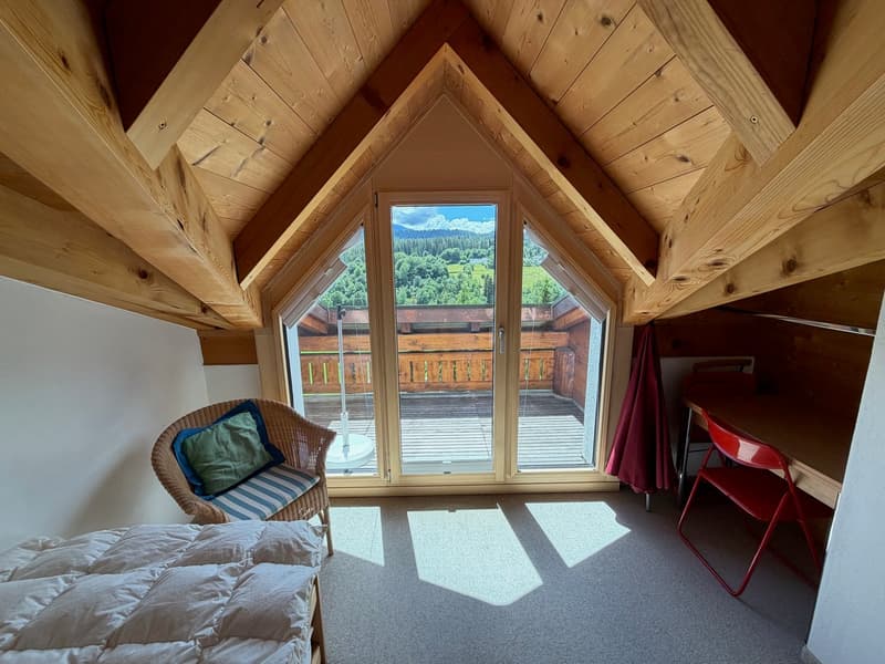 Charming 3.5-room maisonette apartment with panoramic view in Flims Dorf (17)