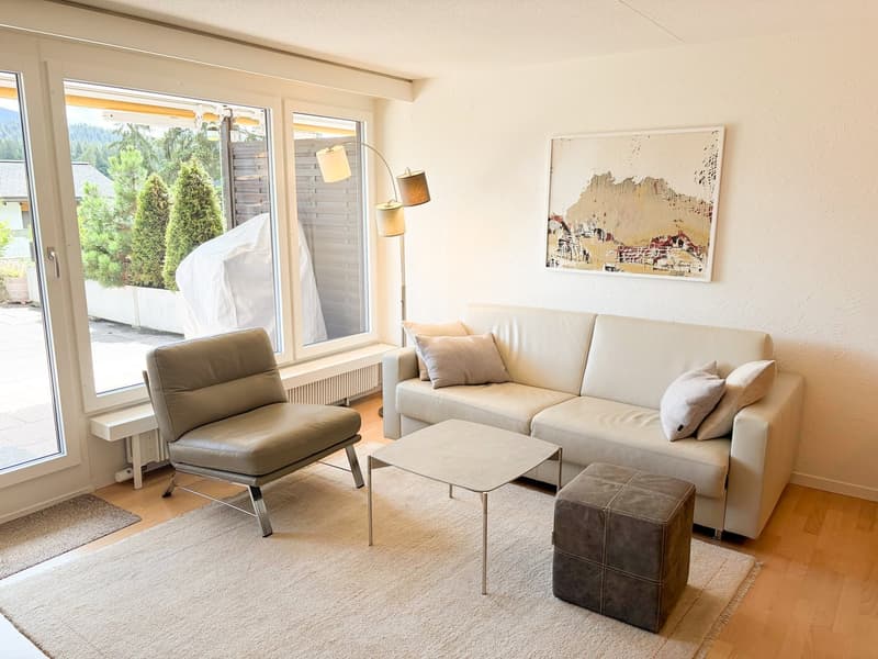 Delizioso appartamento 2 locali con terrazza e vista splendida a Flims-Dorf (13)