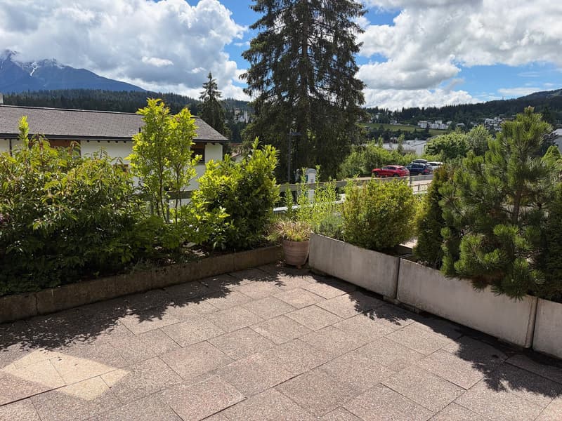 Delizioso appartamento 2 locali con terrazza e vista splendida a Flims-Dorf (2)