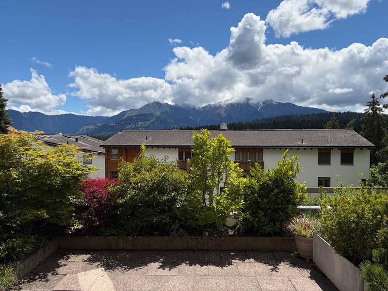 Delizioso appartamento 2 locali con terrazza e vista splendida a Flims-Dorf (4)