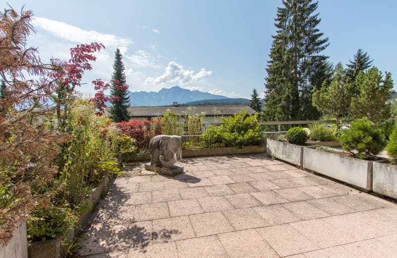 Delizioso appartamento 2 locali con terrazza e vista splendida a Flims-Dorf (3)