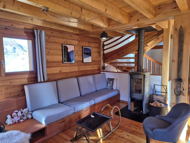 Chalet with breathtaking panoramic view - Tranquility - Sunlight - Main residence (12)