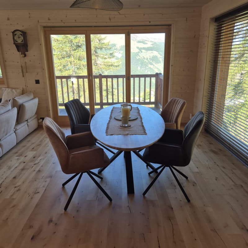 Modern Chalet – Exceptional Panoramic View - 306 m2 - Villaz / Evolène (6)