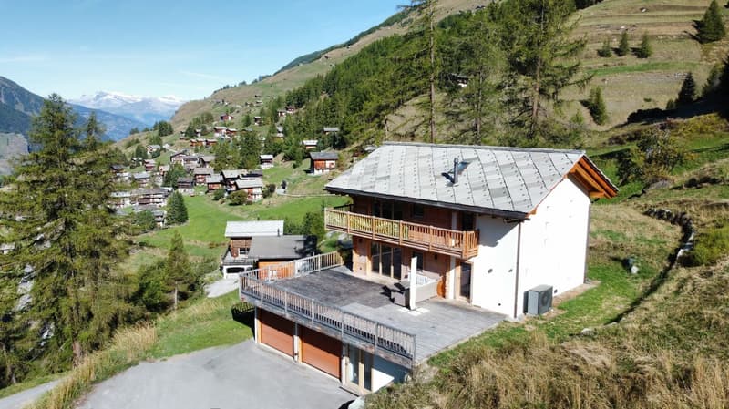 Modern Chalet – Exceptional Panoramic View - 306 m2 - Villaz / Evolène (2)