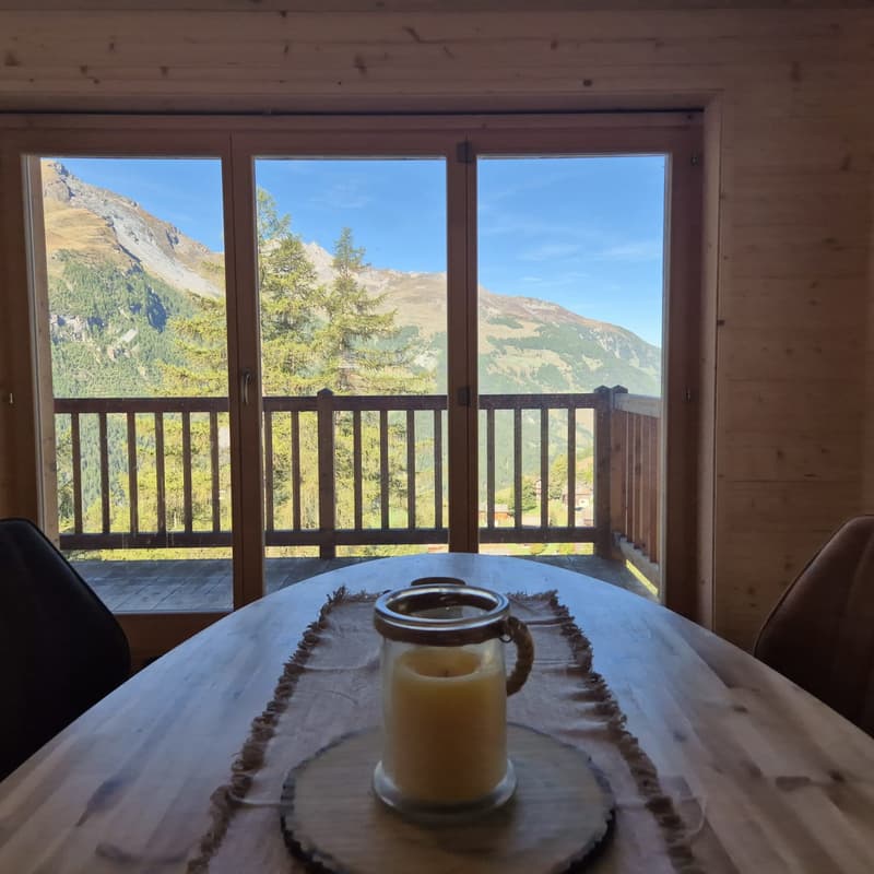 Modern Chalet – Exceptional Panoramic View - 306 m2 - Villaz / Evolène (18)