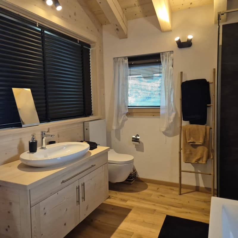 Modern Chalet – Exceptional Panoramic View - 306 m2 - Villaz / Evolène (11)