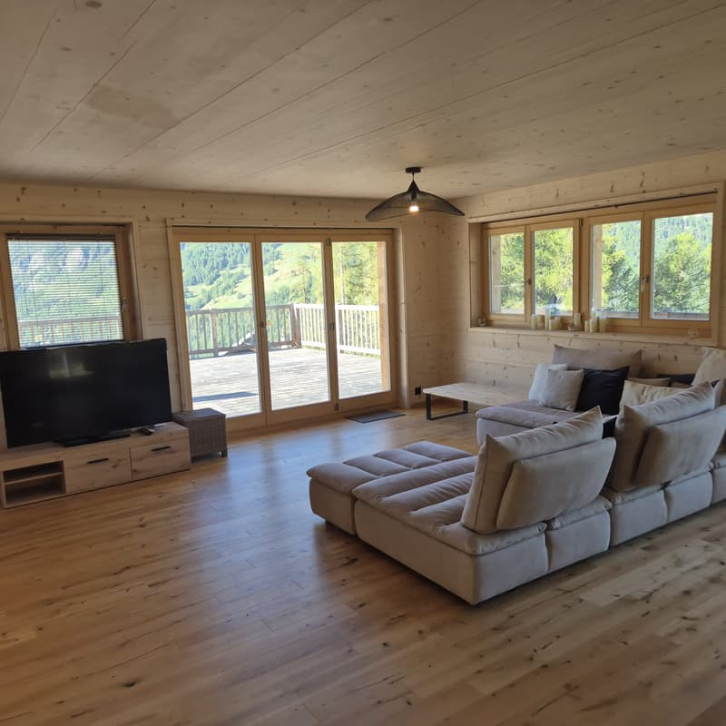 Modern Chalet – Exceptional Panoramic View - 306 m2 - Villaz / Evolène (7)