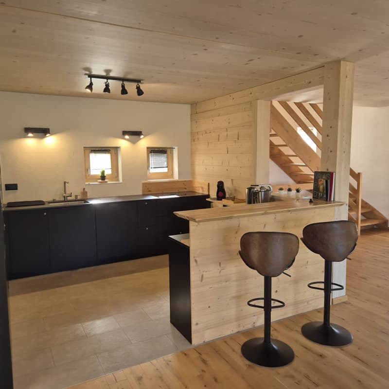 Modern Chalet – Exceptional Panoramic View - 306 m2 - Villaz / Evolène (5)