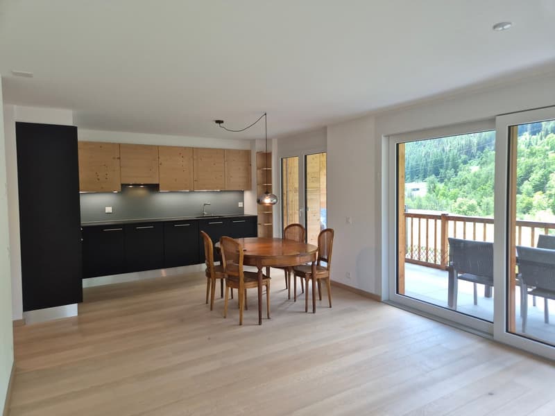 Charmantes 3,5-Zimmer-Wohnung - Hauptwohnsitz - Evolène (5)