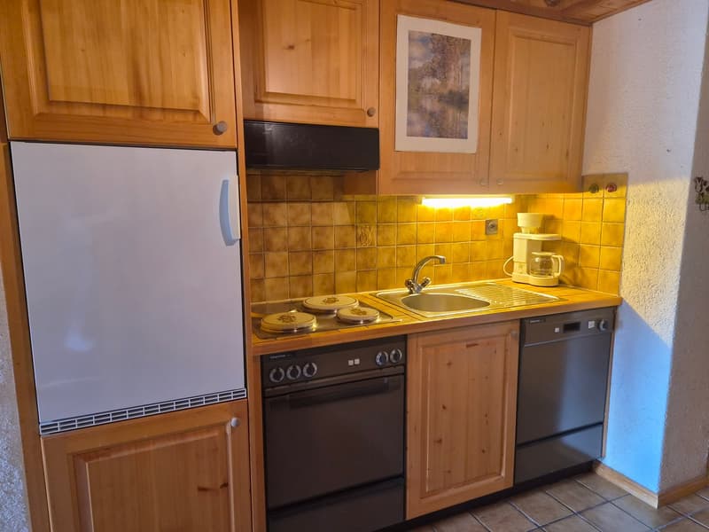 Attic studio in historic building - Evolène - 60 m2 (2)