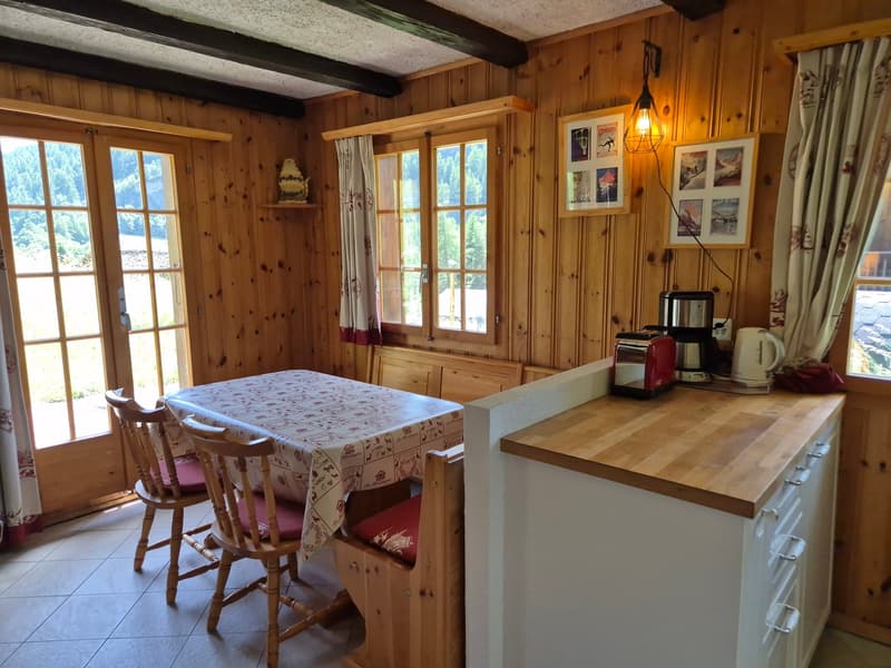 Charmant petit chalet dans hameau tranquille - La Tour/Evolène (6)