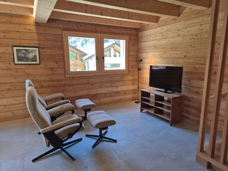 Chalet neuf - Résidence principale - Authenticité et confort moderne - La Tour/Evolène (8)