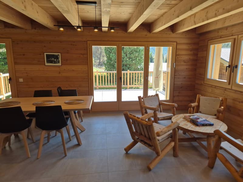 Chalet neuf - Résidence principale - Authenticité et confort moderne - La Tour/Evolène (9)