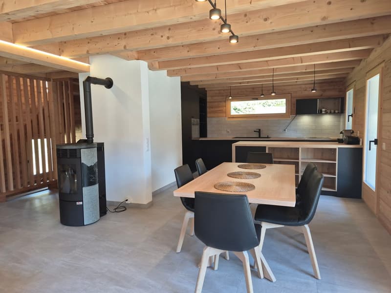 Chalet neuf - Résidence principale - Authenticité et confort moderne - La Tour/Evolène (5)