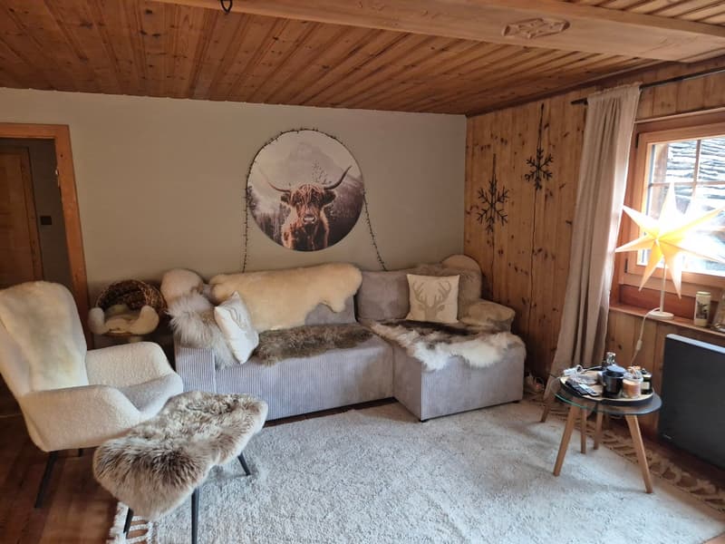 Appartement cosy dans maison villageoise authentique - Lannaz/Evolène - 70 m2 (9)