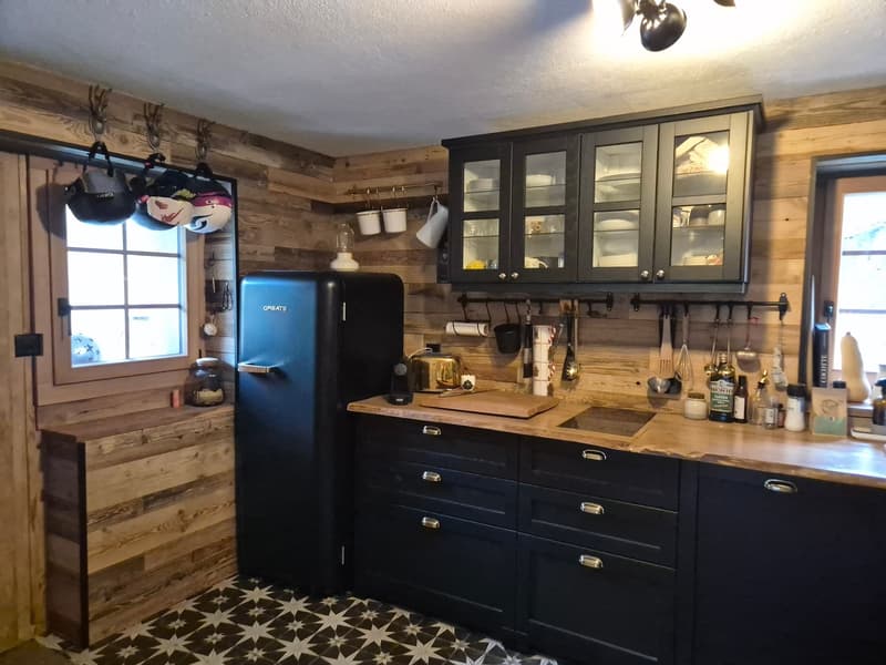 Appartement cosy dans maison villageoise authentique - Lannaz/Evolène - 70 m2 (5)