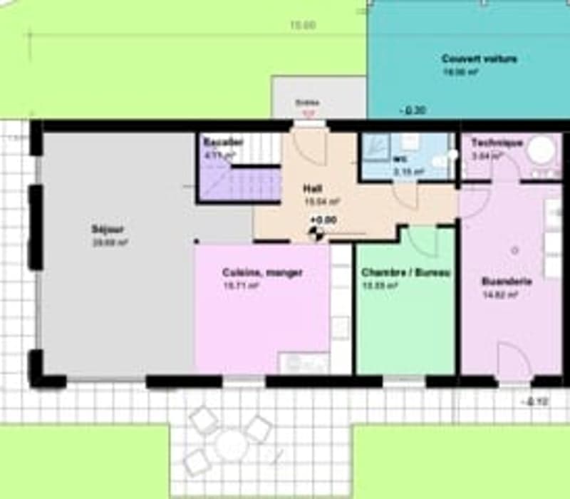 VILLA C - A VENDRE - Villa/Chalet sur plans - (à deux pas de la Vue des Alpes) (8)