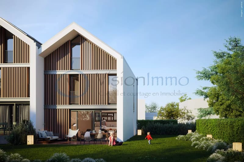 New contemporary 6-room villas in Onex (2)