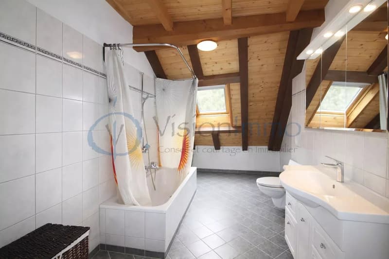 Duplex di carattere con mezzanino e volume cattedrale (6)