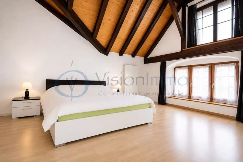 Duplex di carattere con mezzanino e volume cattedrale (5)