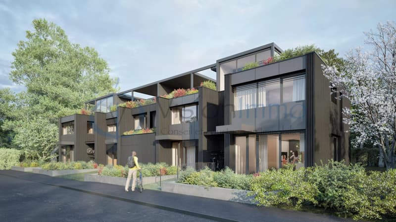 Vessy - Moderne Townhouse mit Garten und Dachterrasse (1)