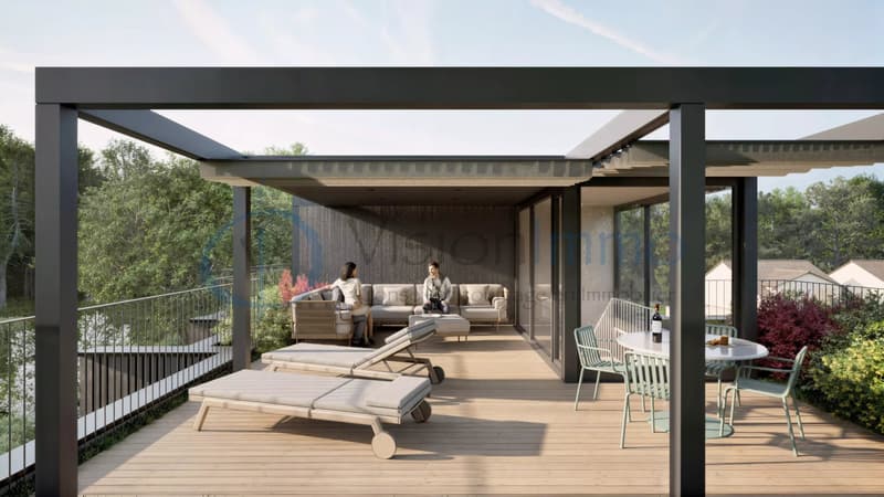 Vessy - Moderne Townhouse mit Garten und Dachterrasse (4)