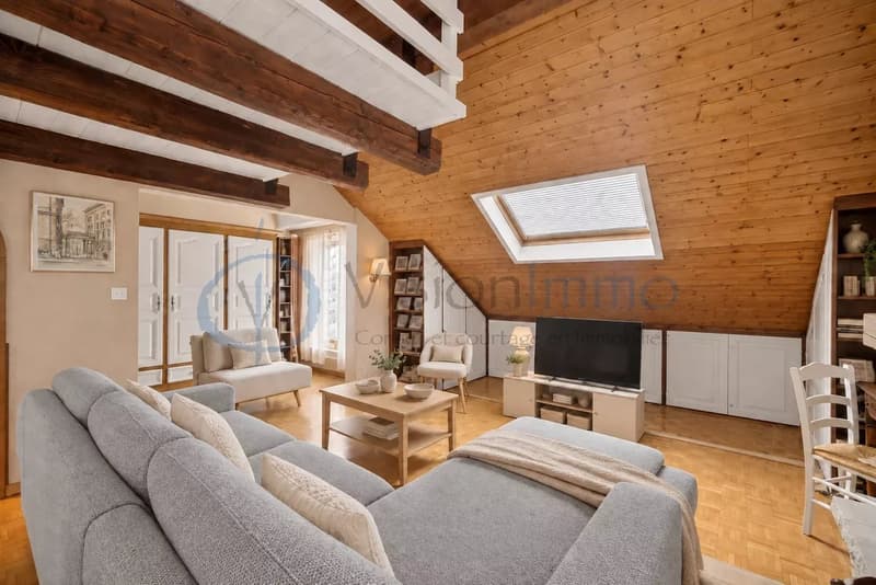 Au coeur de Bernex : 113 m² de charme et de beaux volumes (3)