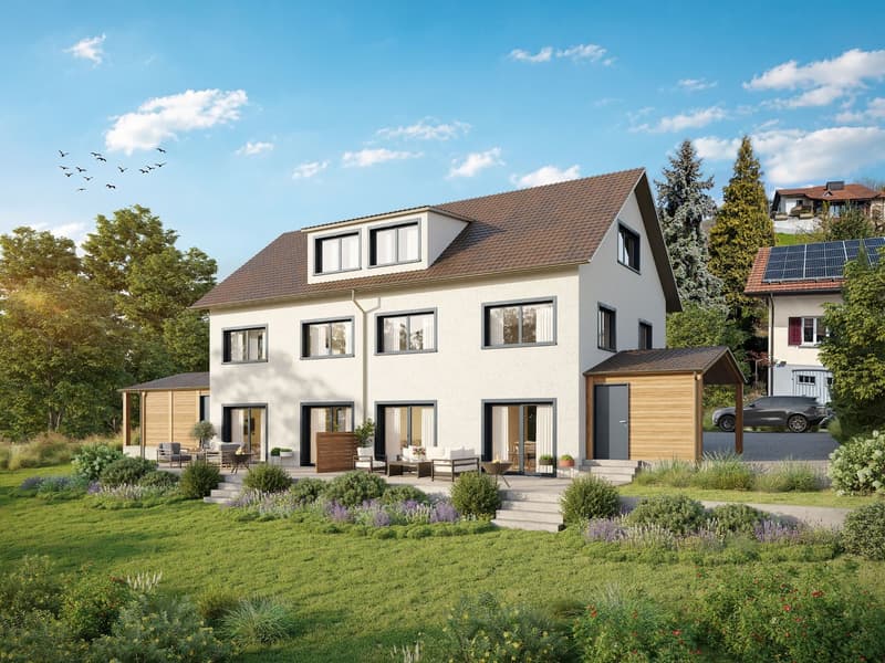 Perfect for couples & small families: Attractive 5.5-room semi-detached house (2)