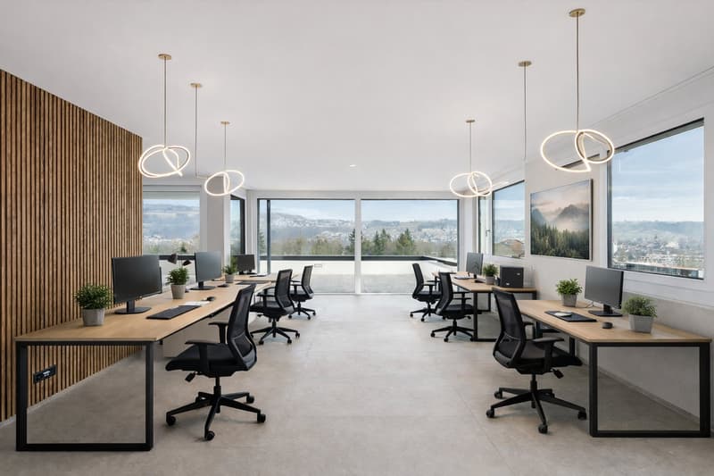 Repräsentative Attika-Bürofläche mit Panoramablick (1)