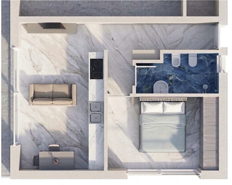 2,5 Zimmer neues Apartment mit Garten, 10 Minuten von Bellinzona (5)
