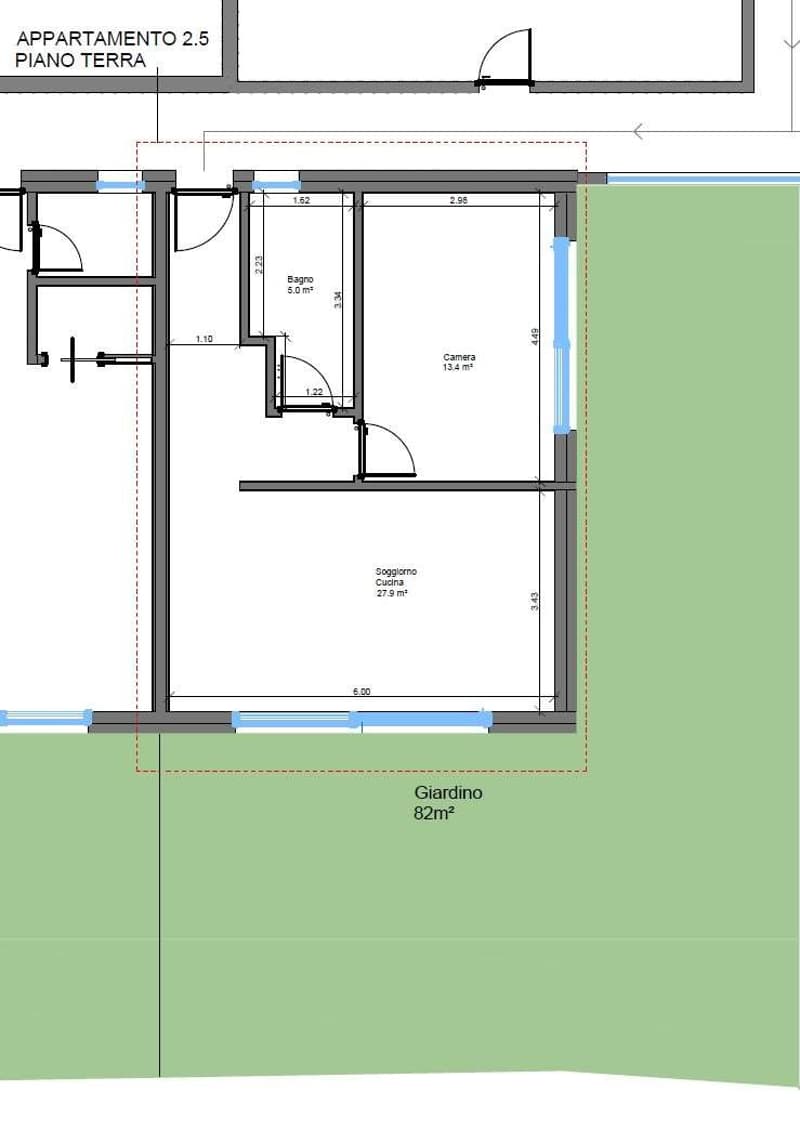2,5 Zimmer neues Apartment mit Garten, 10 Minuten von Bellinzona (4)