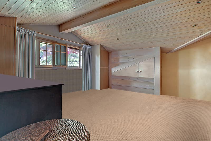 Chambre aux combles