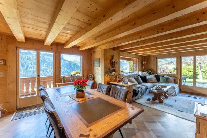 Les Granges - Chalet familial avec vue magnifique (2)