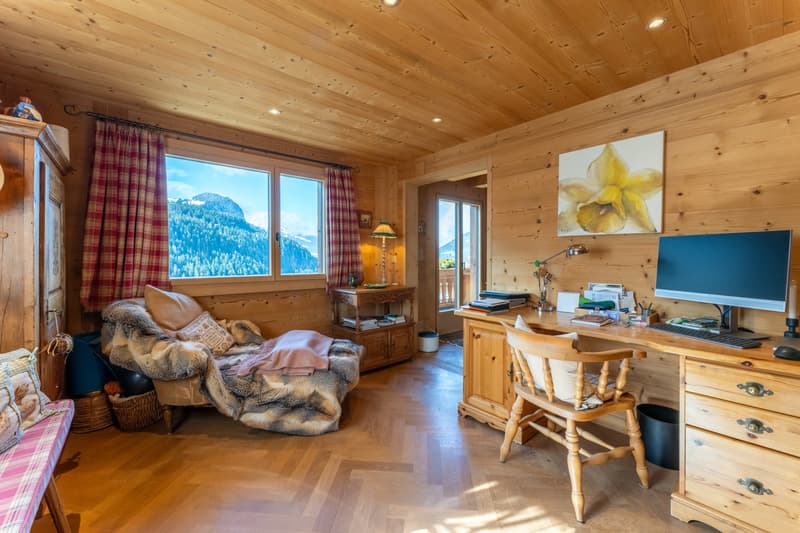 Les Granges - Chalet familial avec vue magnifique (13)