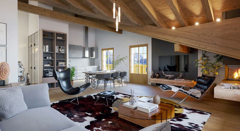 Attique moderne de 3.5 pièces Résidence principale (3)