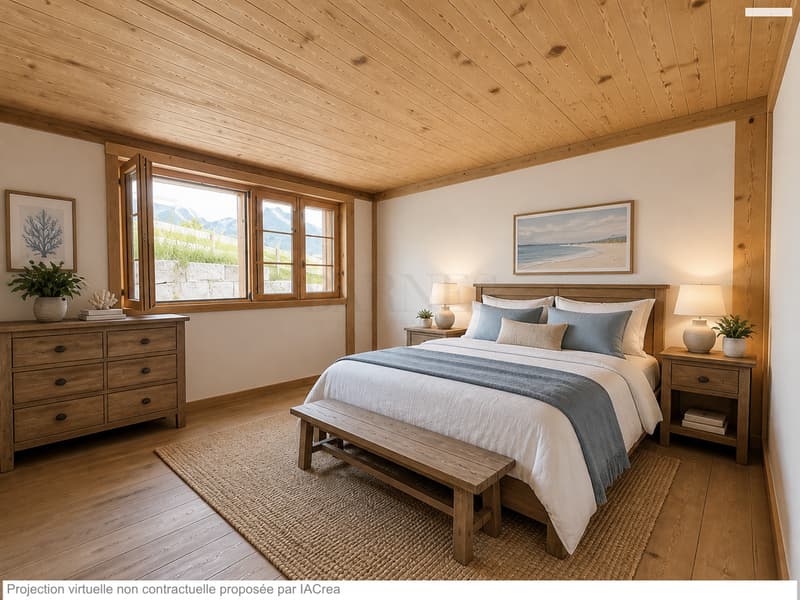 chambre à coucher - décoration virtuelle / Schlafzimmer - virtuelle Dekoration / bedroom - virtual decoration