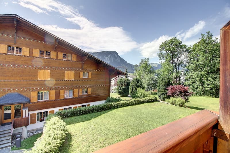 Château-d'Oex - Lumineux appartement 4.5 pièces avec balcon (10)