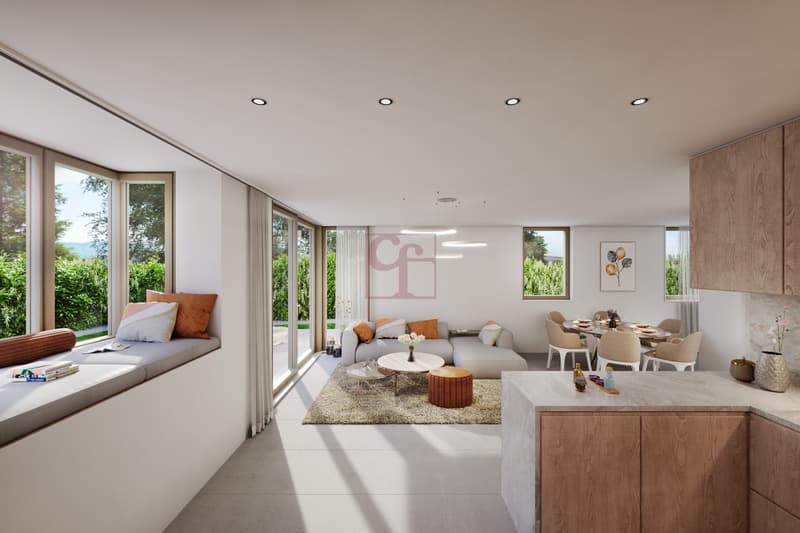 La Tour-de-Trême - Confort, modernité et calme : villa en PPE (8)