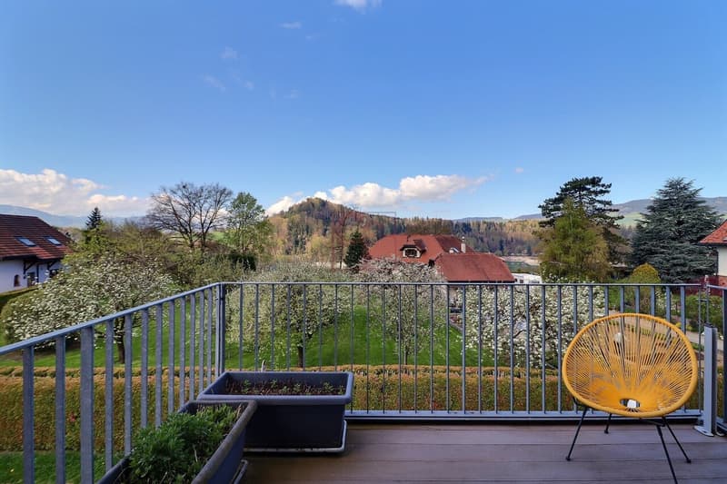 Vue depuis le balcon