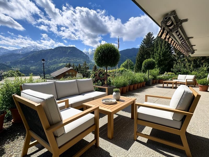 Vue depuis terrasse