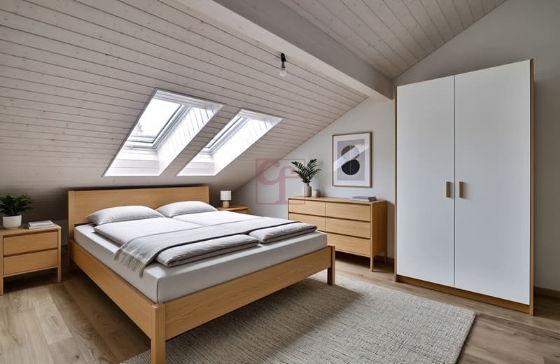 Chambre à coucher 3(simulation d'ameublement)