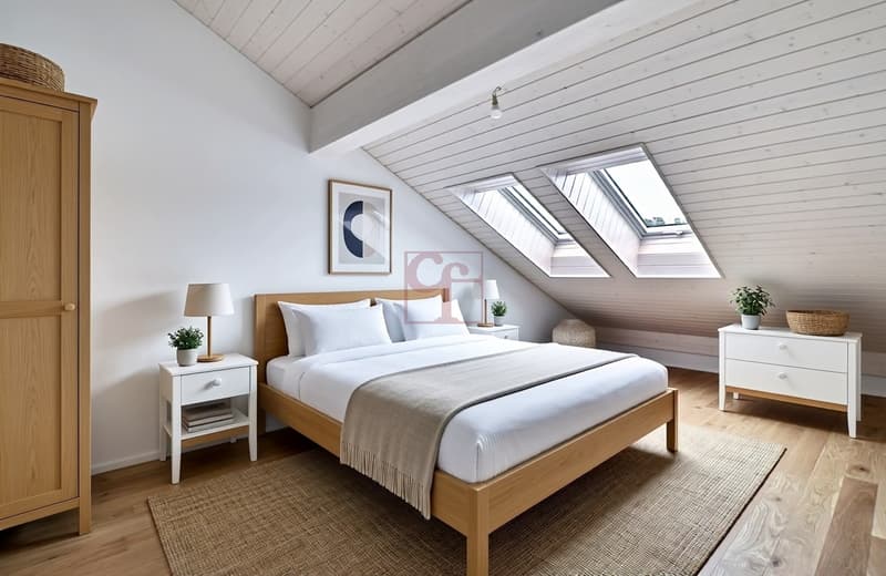 Chambre à coucher 2 (simulation d'ameublement)