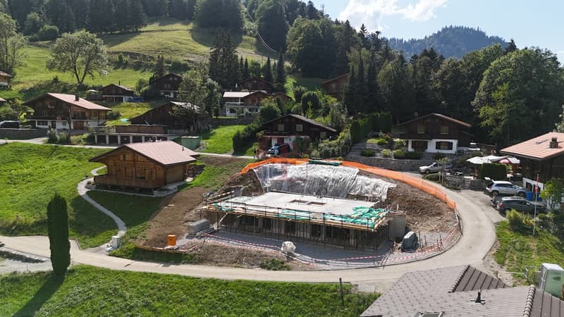 Vue du chantier
