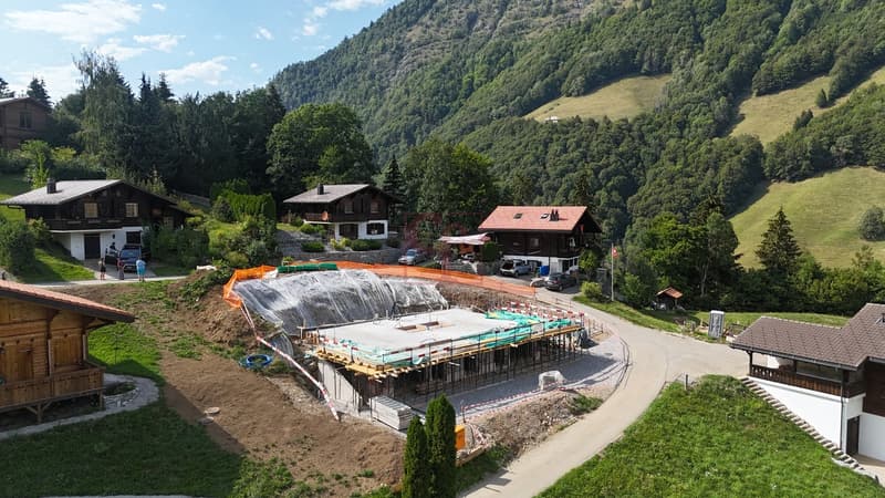 Vue du chantier