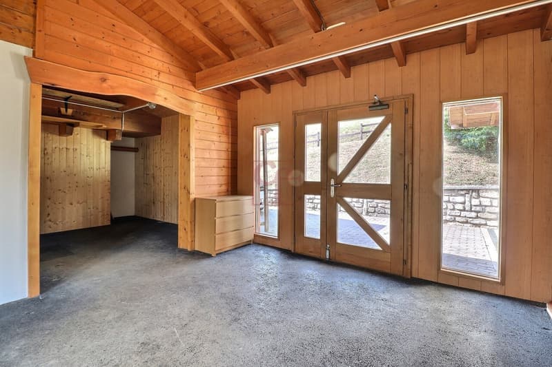 A louer petit chalet de 2.5 pièces grande terrasse (10)