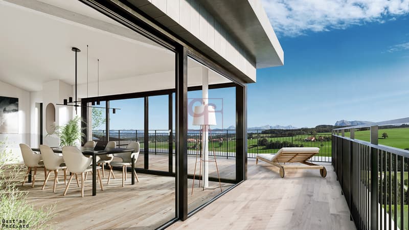 5.5 pcs neuf | Une alternative à la villa | Jardin privatif 110 m² (5)